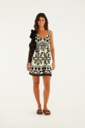 VESTIDO CURTO ALCA FLORARA