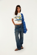 T SHIRT IPANEMA ONDA DO TUCANO OFF WHITE
