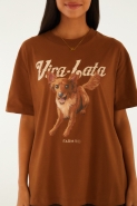 TSHIRT MEDIA VIRA LATA RAPOSINHA