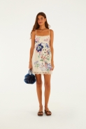 VESTIDO CURTO FLORAL LUMA
