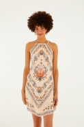 VESTIDO CURTO FLOR DO DESERTO