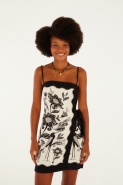 VESTIDO CURTO PATCH TROPICAL