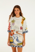 VESTIDO TSHIRT BIG ENCANTO DO RIO