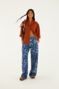CALCA JEANS LASER TUCA TROPICAL