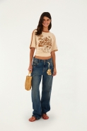 CALCA RETA JEANS ESCURO