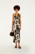 VESTIDO ALCINHAS PATCH TROPICAL