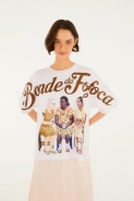 TSHIRT AMPLA BONDE DA FOFOCA