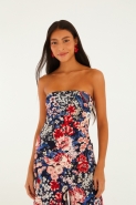 BLUSA FENDA CANTEIRO DE PASSARINHOS
