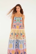 VESTIDO ARTESANAL ARTE TROPICAL