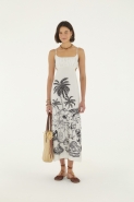 VESTIDO LONGO ALCINHA PRAIA POESIA