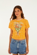 TSHIRT MALHA ESPECIAL BOUQUET FEIRA