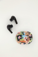 FONE SEM FIO COLAGEM FLORAL