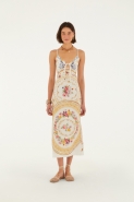 VESTIDO LONGO PRATINHOS DE FLOR