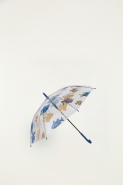 GUARDA CHUVA TRANSPARENTE MAR DE PEIXE