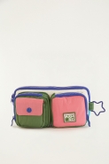 NECESSAIRE NYLON COLORBLOCK AZ RS VD OW