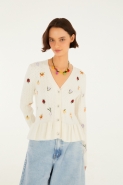 BLUSA DE MANGA TRICOT LEGUMES