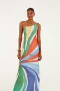 VESTIDO TULE OMBRO SO HIBISCO LISTRA