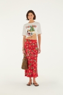 TSHIRT MEDIA NOEL NA PRAIA OFF WHITE