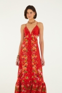 VESTIDO LONGO ALCA FLOR DE AMOR