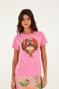 TSHIRT BABY LOOK ARARAS CORAO