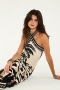 VESTIDO MIDI ORLA DE COPA