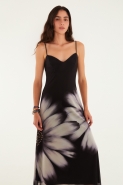VESTIDO TULE MIDI JARDIM SOLAR