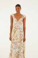 VESTIDO LONGO JARDIM VERANEIO